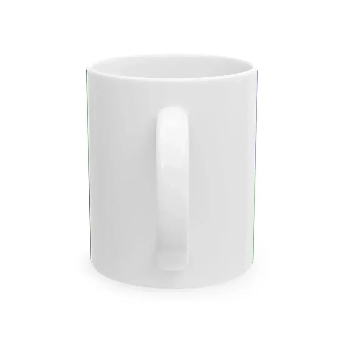 23FlagdiagonalGyronny8PV (Portugal) White Coffee Mug - Go Mug Yourself