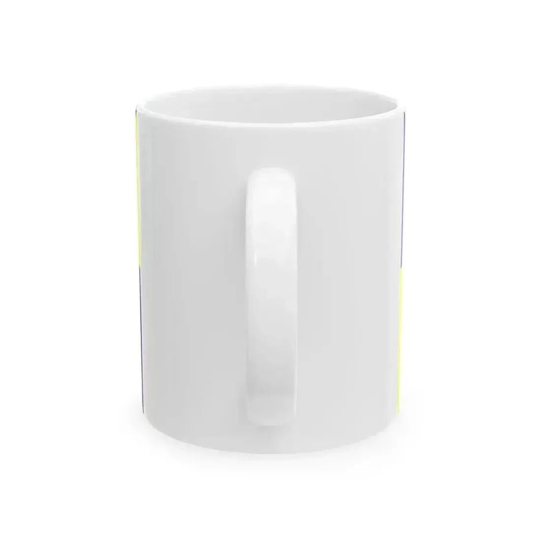23FlagdiagonalGyronny8PY (Portugal) White Coffee Mug - Go Mug Yourself