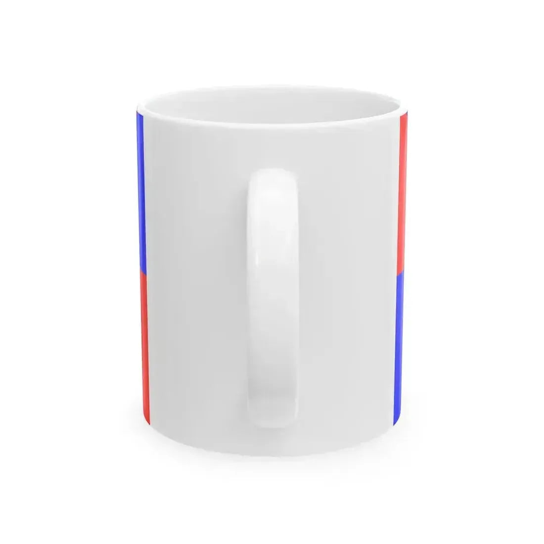23FlagdiagonalGyronny8RB (Portugal) White Coffee Mug - Go Mug Yourself