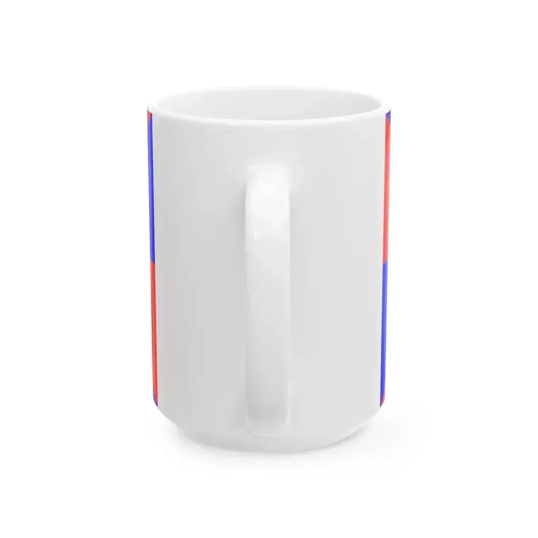 23FlagdiagonalGyronny8RB (Portugal) White Coffee Mug - Go Mug Yourself