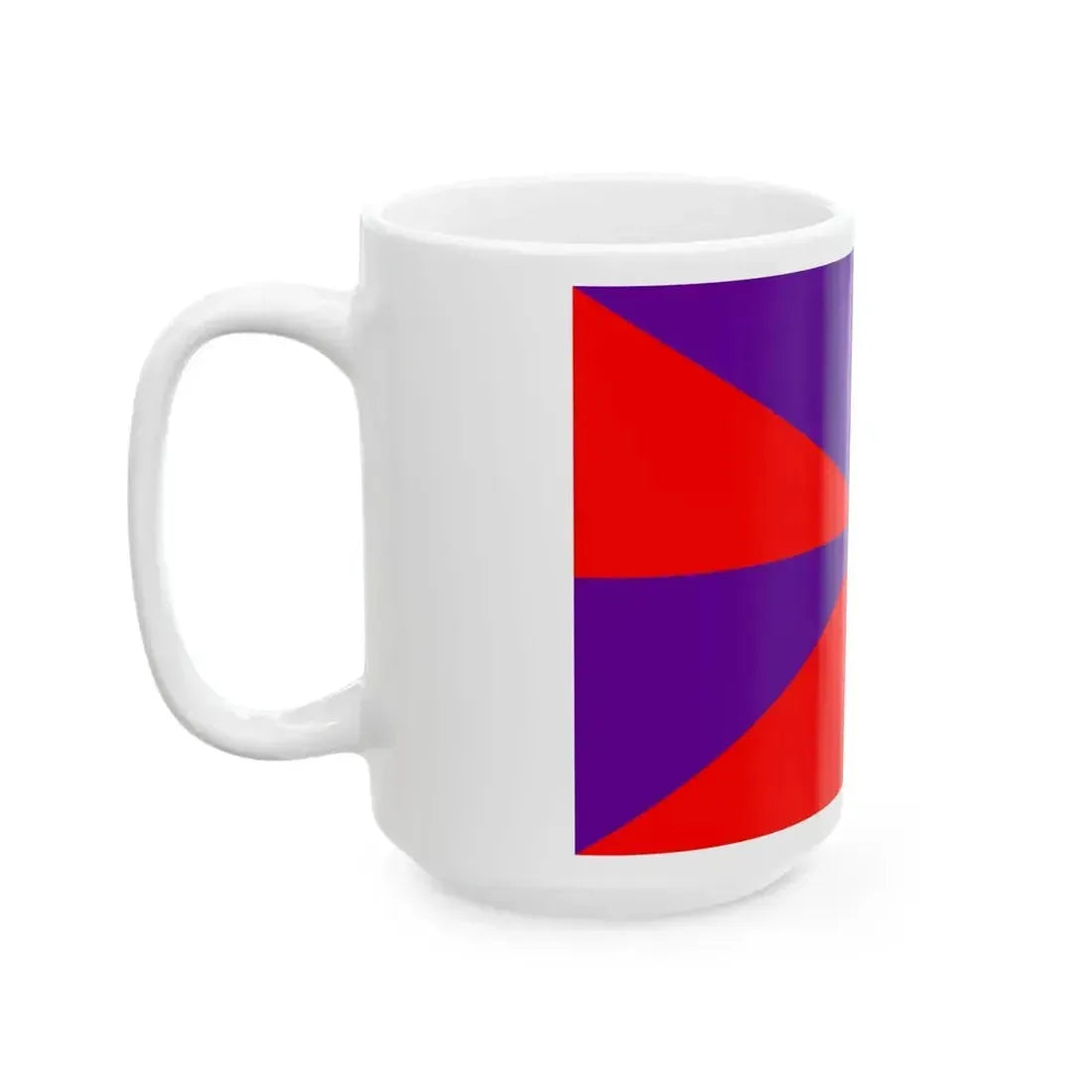 23FlagdiagonalGyronny8RP (Portugal) White Coffee Mug - Go Mug Yourself