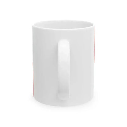 23FlagdiagonalGyronny8RW (Portugal) White Coffee Mug - Go Mug Yourself