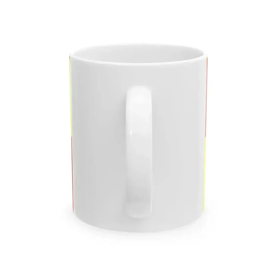 23FlagdiagonalGyronny8RY (Portugal) White Coffee Mug - Go Mug Yourself