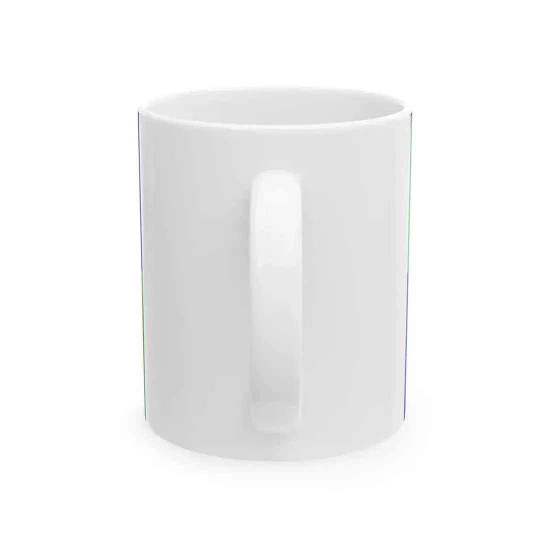 23FlagdiagonalGyronny8VB (Portugal) White Coffee Mug - Go Mug Yourself