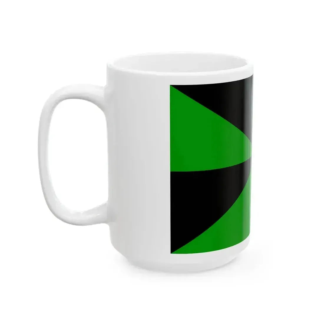 23FlagdiagonalGyronny8VN (Portugal) White Coffee Mug - Go Mug Yourself