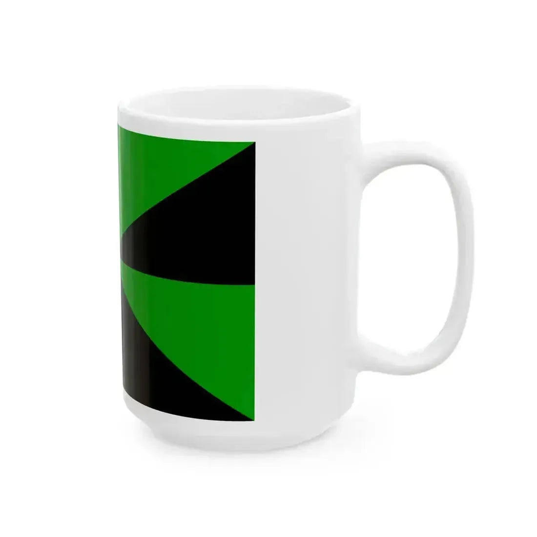 23FlagdiagonalGyronny8VN (Portugal) White Coffee Mug - Go Mug Yourself