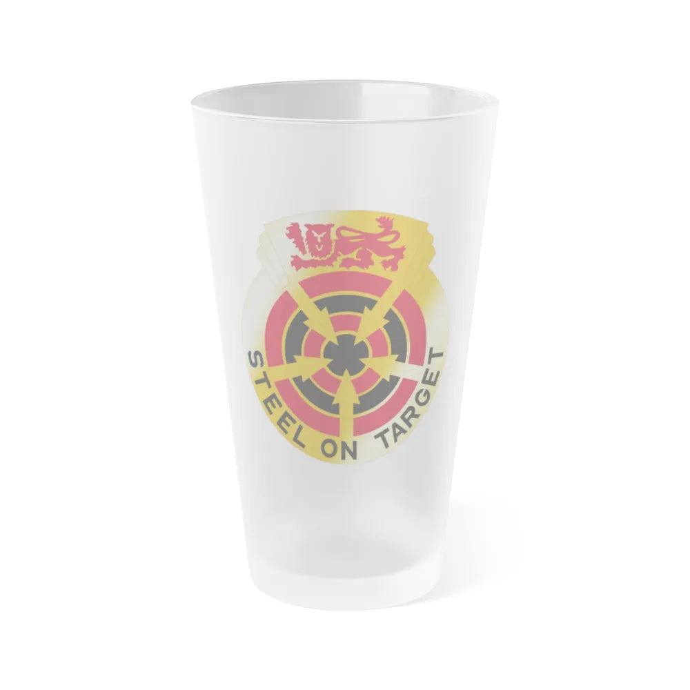 23rd Air Defense Artillery Group (U.S. Army) Frosted Pint Glass 16oz-Go Mug Yourself