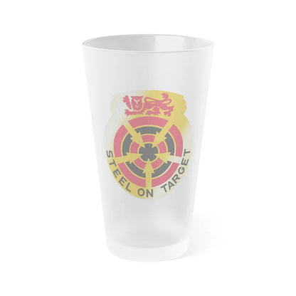 23rd Air Defense Artillery Group (U.S. Army) Frosted Pint Glass 16oz-Go Mug Yourself