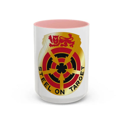 23rd Air Defense Artillery Group (U.S. Army) Accent Coffee Mug 15oz Pink - Go Mug Yourself