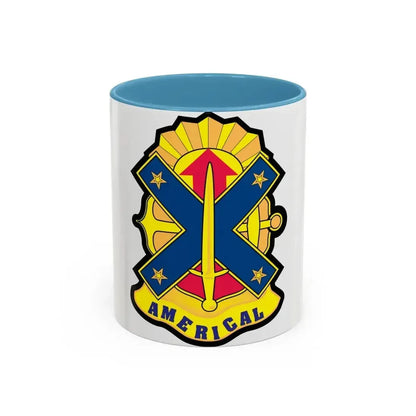 23rd Infantry Division 2 (U.S. Army) Accent Coffee Mug 11oz Light Blue - Go Mug Yourself