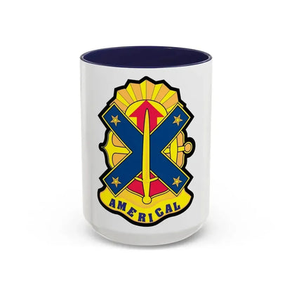 23rd Infantry Division 2 (U.S. Army) Accent Coffee Mug 15oz Navy - Go Mug Yourself