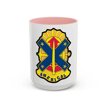 23rd Infantry Division 2 (U.S. Army) Accent Coffee Mug 15oz Pink - Go Mug Yourself