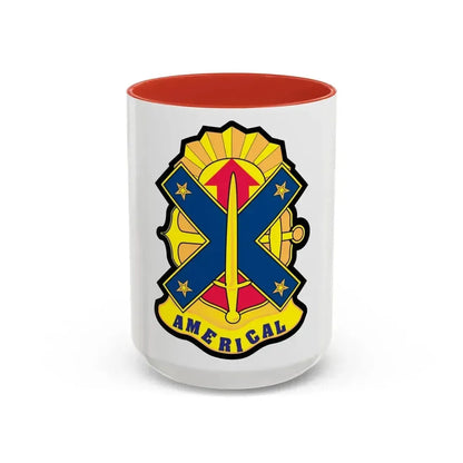 23rd Infantry Division 2 (U.S. Army) Accent Coffee Mug 15oz Red - Go Mug Yourself