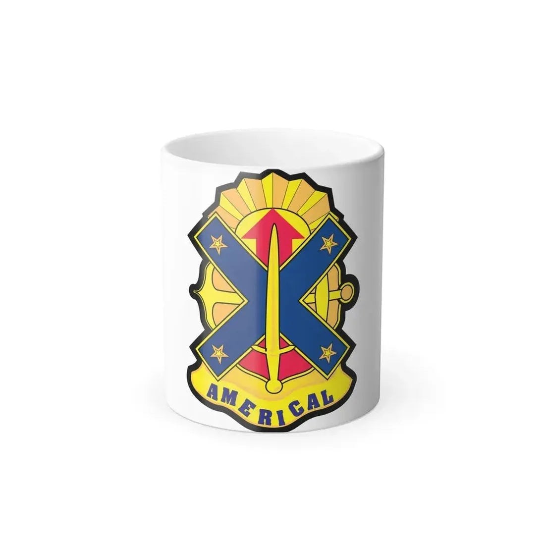 23rd Infantry Division 2 (U.S. Army) Color Changing Coffee Mug 11oz - Go Mug Yourself