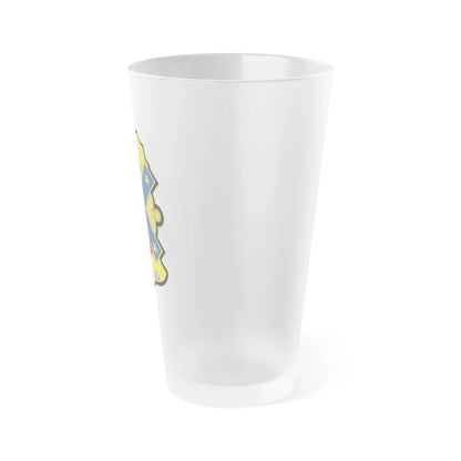 23rd Infantry Division 2 (U.S. Army) Frosted Pint Glass 16oz - Go Mug Yourself