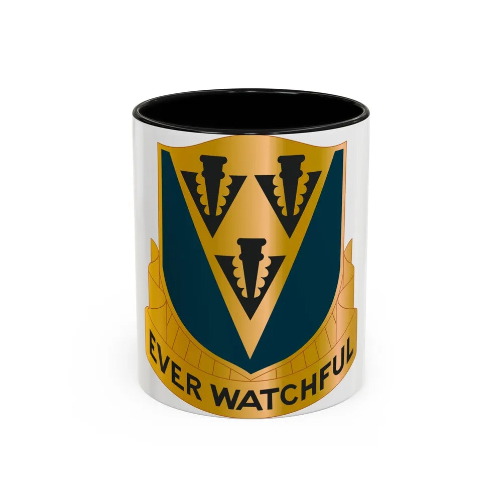 24 Aviation Regiment (U.S. Army) Accent Coffee Mug-11oz-Black-Go Mug Yourself