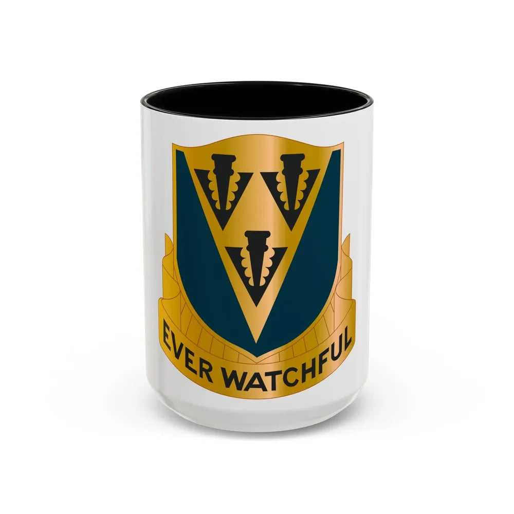 24 Aviation Regiment (U.S. Army) Accent Coffee Mug-15oz-Black-Go Mug Yourself