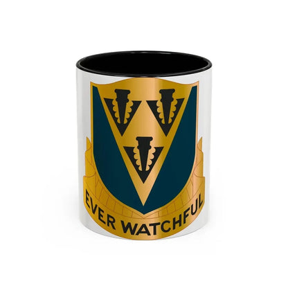24 Aviation Regiment (U.S. Army) Accent Coffee Mug 11oz Black - Go Mug Yourself