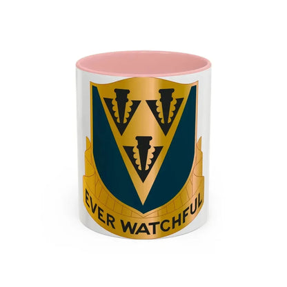 24 Aviation Regiment (U.S. Army) Accent Coffee Mug 11oz Pink - Go Mug Yourself
