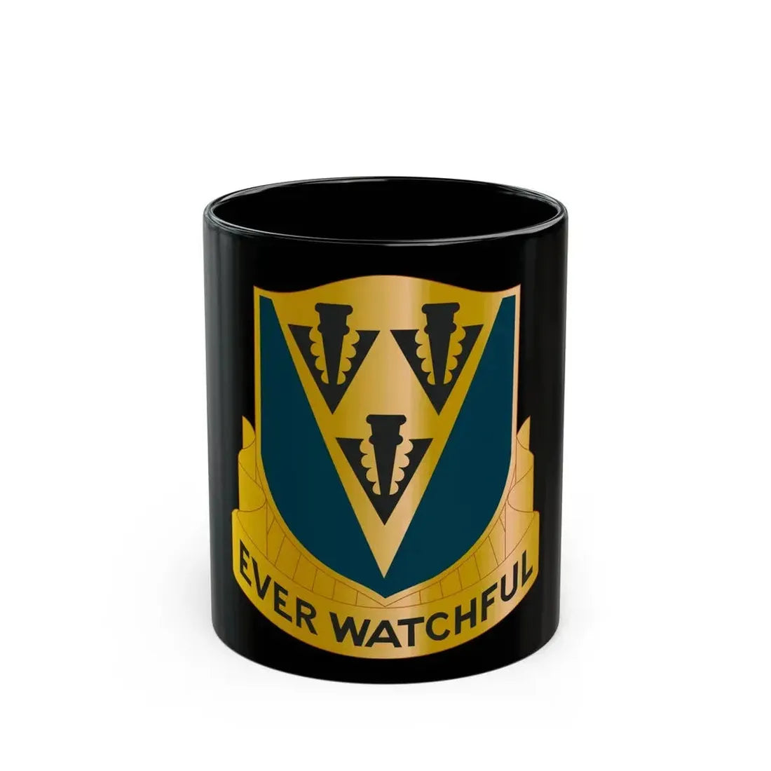 24 Aviation Regiment (U.S. Army) Black Coffee Mug 11oz - Go Mug Yourself