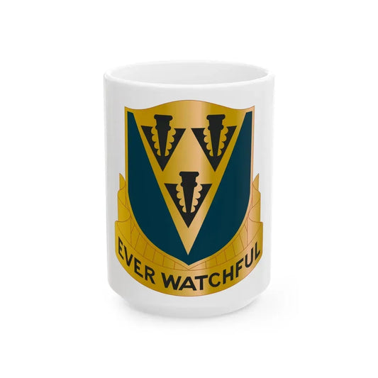 24 Aviation Regiment (U.S. Army) White Coffee Mug 15oz - Go Mug Yourself