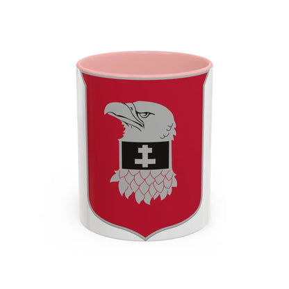 24 Engineer Battalion (U.S. Army) Accent Coffee Mug-11oz-Pink-Go Mug Yourself