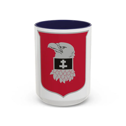 24 Engineer Battalion (U.S. Army) Accent Coffee Mug-15oz-Navy-Go Mug Yourself