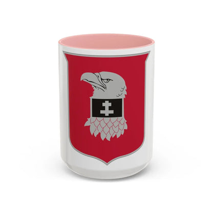 24 Engineer Battalion (U.S. Army) Accent Coffee Mug-15oz-Pink-Go Mug Yourself