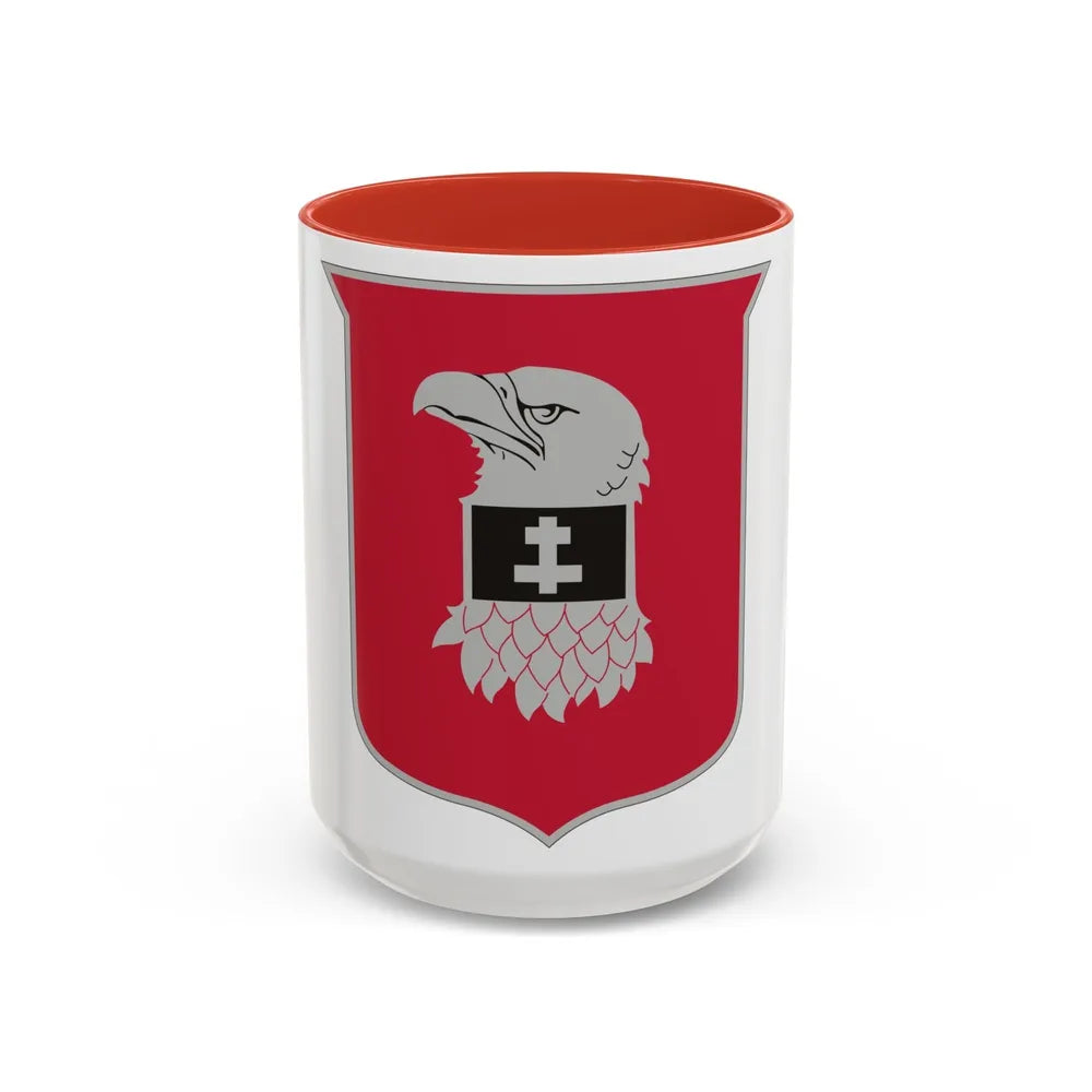 24 Engineer Battalion (U.S. Army) Accent Coffee Mug-15oz-Red-Go Mug Yourself