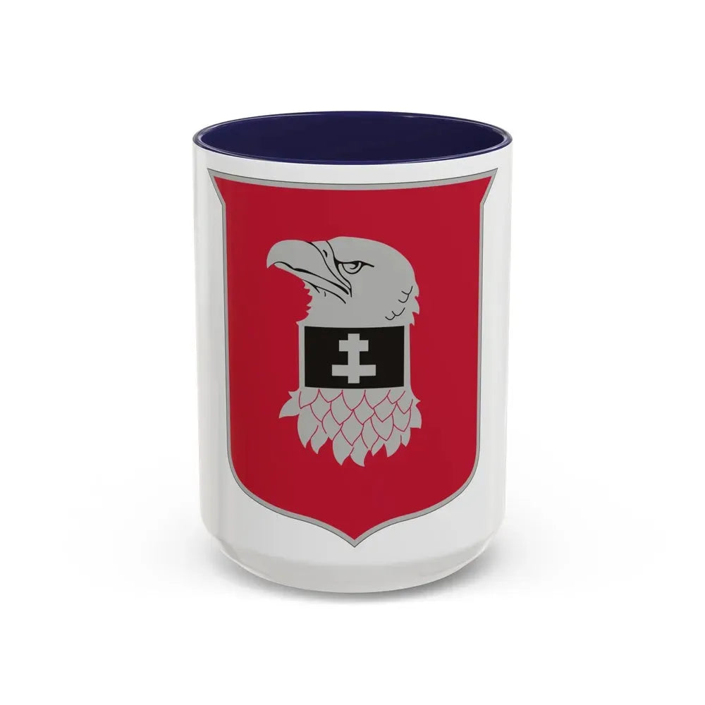 24 Engineer Battalion (U.S. Army) Accent Coffee Mug 15oz Navy - Go Mug Yourself