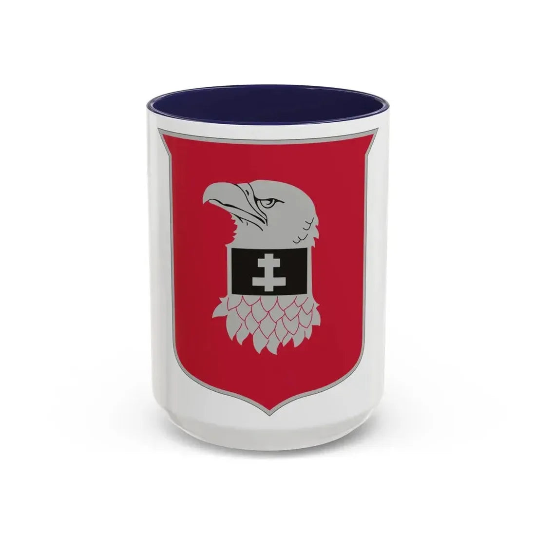 24 Engineer Battalion (U.S. Army) Accent Coffee Mug 15oz Navy - Go Mug Yourself