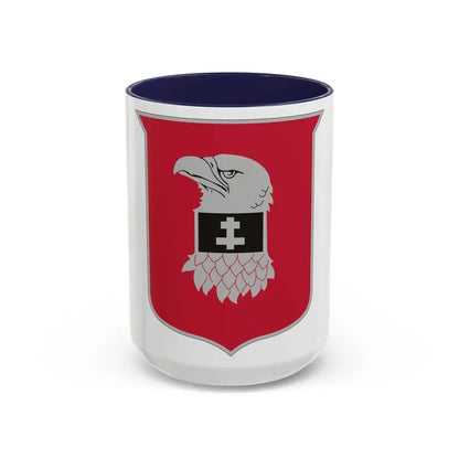 24 Engineer Battalion (U.S. Army) Accent Coffee Mug 15oz Navy - Go Mug Yourself