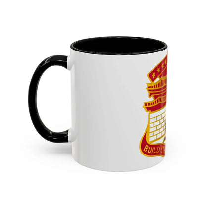 24 Engineer Group (U.S. Army) Accent Coffee Mug-Go Mug Yourself