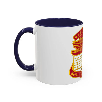 24 Engineer Group (U.S. Army) Accent Coffee Mug-Go Mug Yourself