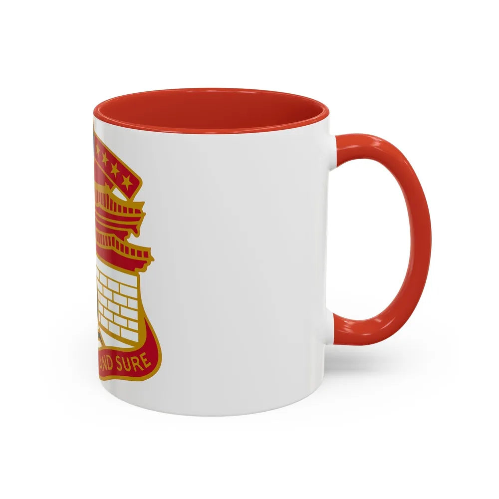 24 Engineer Group (U.S. Army) Accent Coffee Mug-Go Mug Yourself