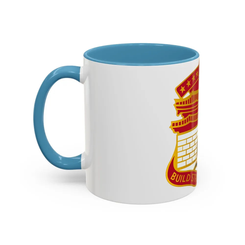 24 Engineer Group (U.S. Army) Accent Coffee Mug-Go Mug Yourself