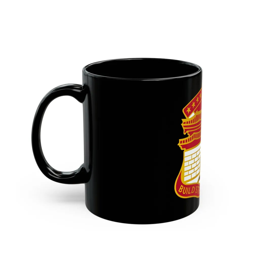 24 Engineer Group (U.S. Army) Black Coffee Mug-Go Mug Yourself