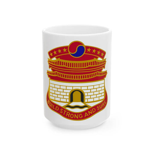 24 Engineer Group (U.S. Army) White Coffee Mug-15oz-Go Mug Yourself