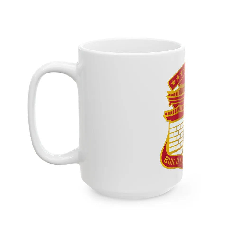 24 Engineer Group (U.S. Army) White Coffee Mug-Go Mug Yourself