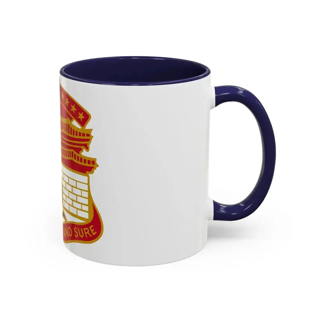 24 Engineer Group (U.S. Army) Accent Coffee Mug - Go Mug Yourself