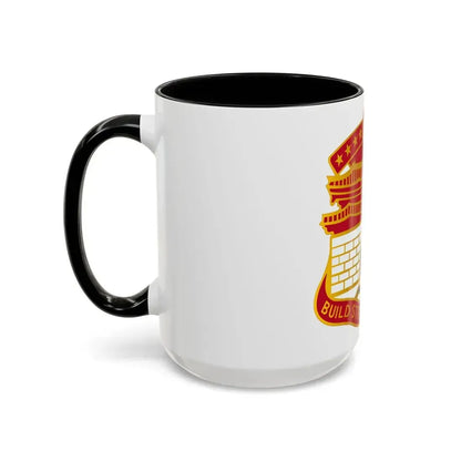 24 Engineer Group (U.S. Army) Accent Coffee Mug - Go Mug Yourself