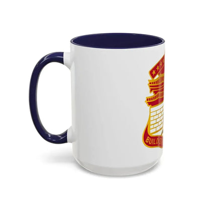 24 Engineer Group (U.S. Army) Accent Coffee Mug - Go Mug Yourself