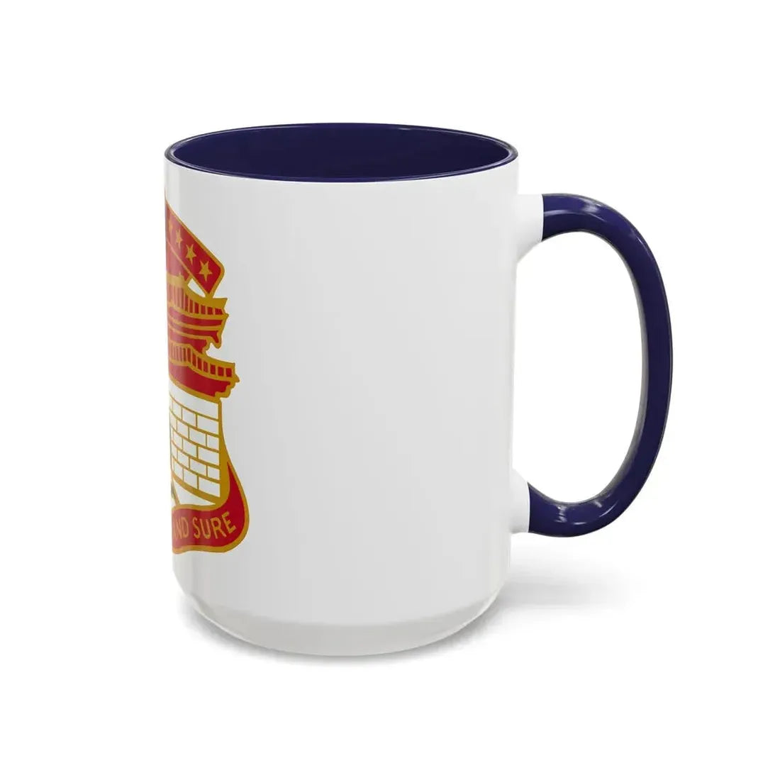 24 Engineer Group (U.S. Army) Accent Coffee Mug - Go Mug Yourself