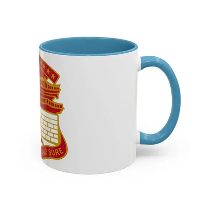 24 Engineer Group (U.S. Army) Accent Coffee Mug - Go Mug Yourself