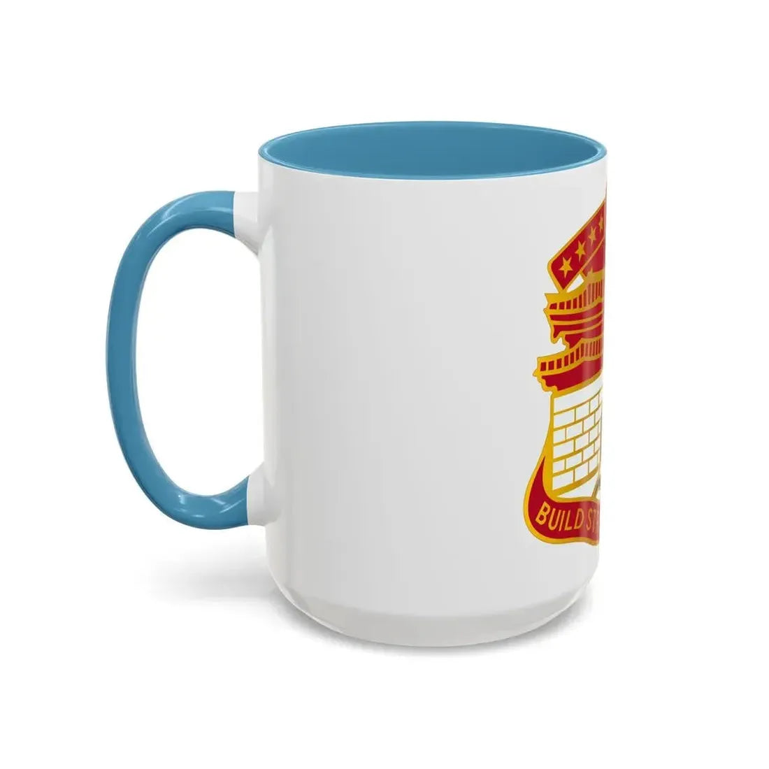 24 Engineer Group (U.S. Army) Accent Coffee Mug - Go Mug Yourself