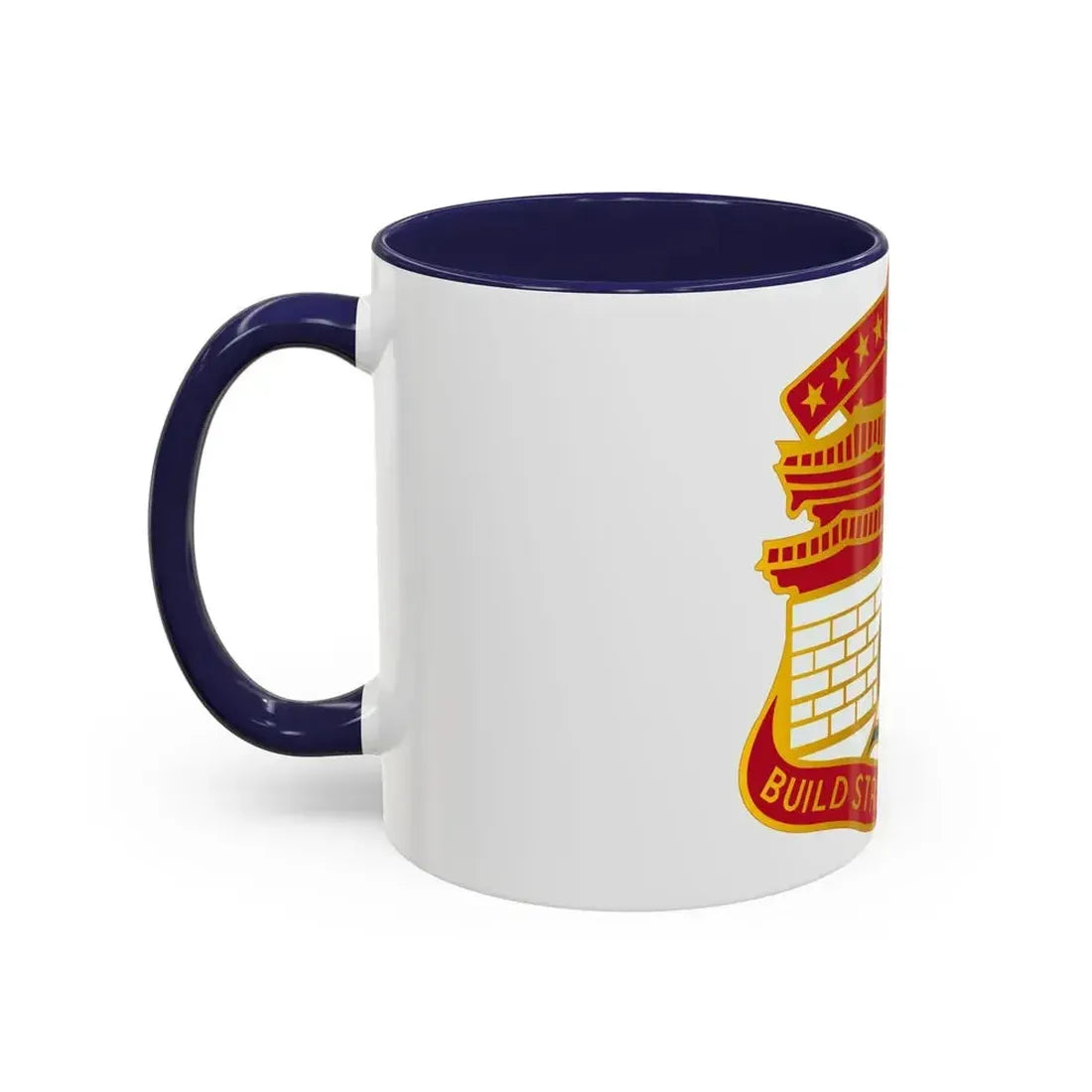24 Engineer Group (U.S. Army) Accent Coffee Mug - Go Mug Yourself