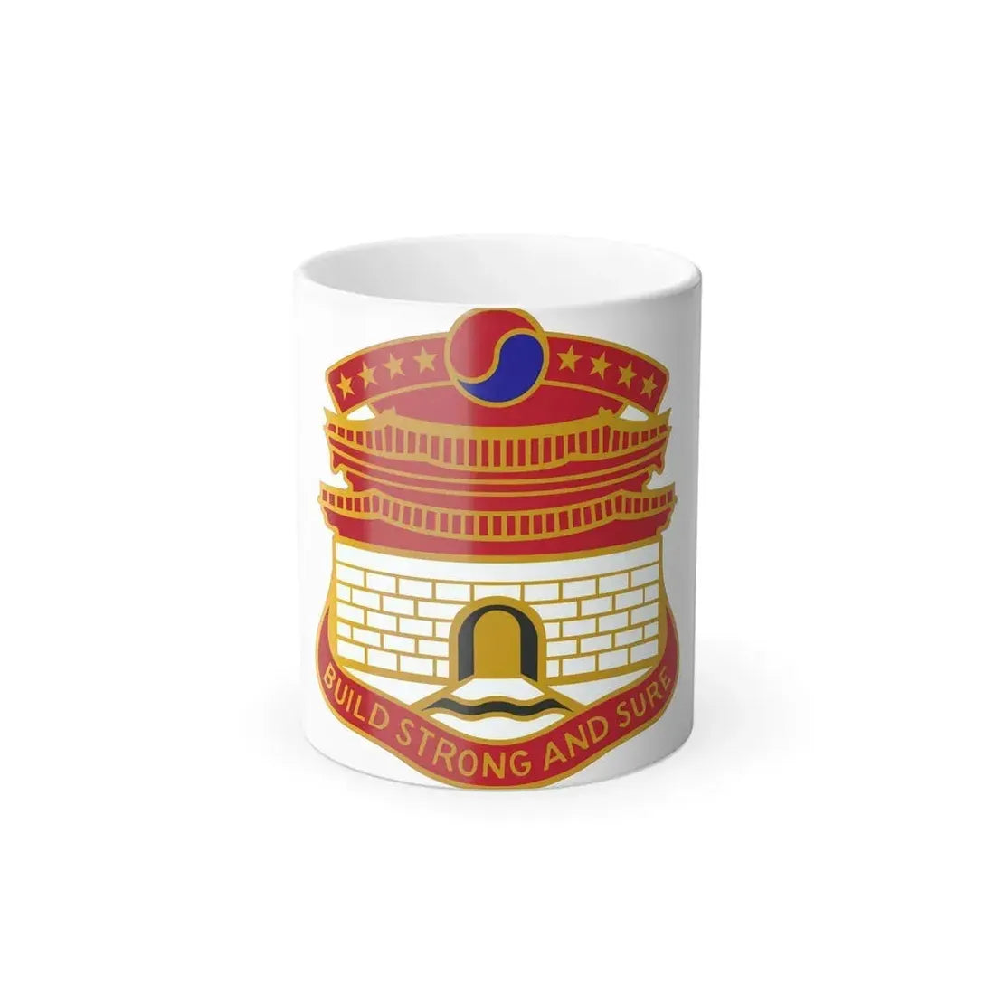 24 Engineer Group (U.S. Army) Color Changing Coffee Mug 11oz - Go Mug Yourself