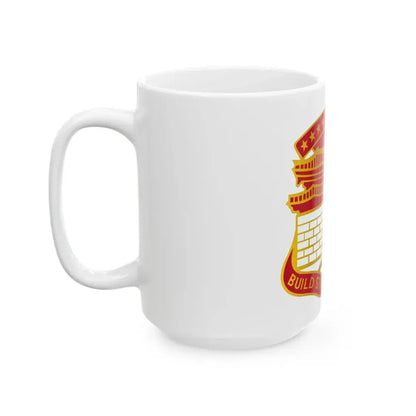 24 Engineer Group (U.S. Army) White Coffee Mug - Go Mug Yourself