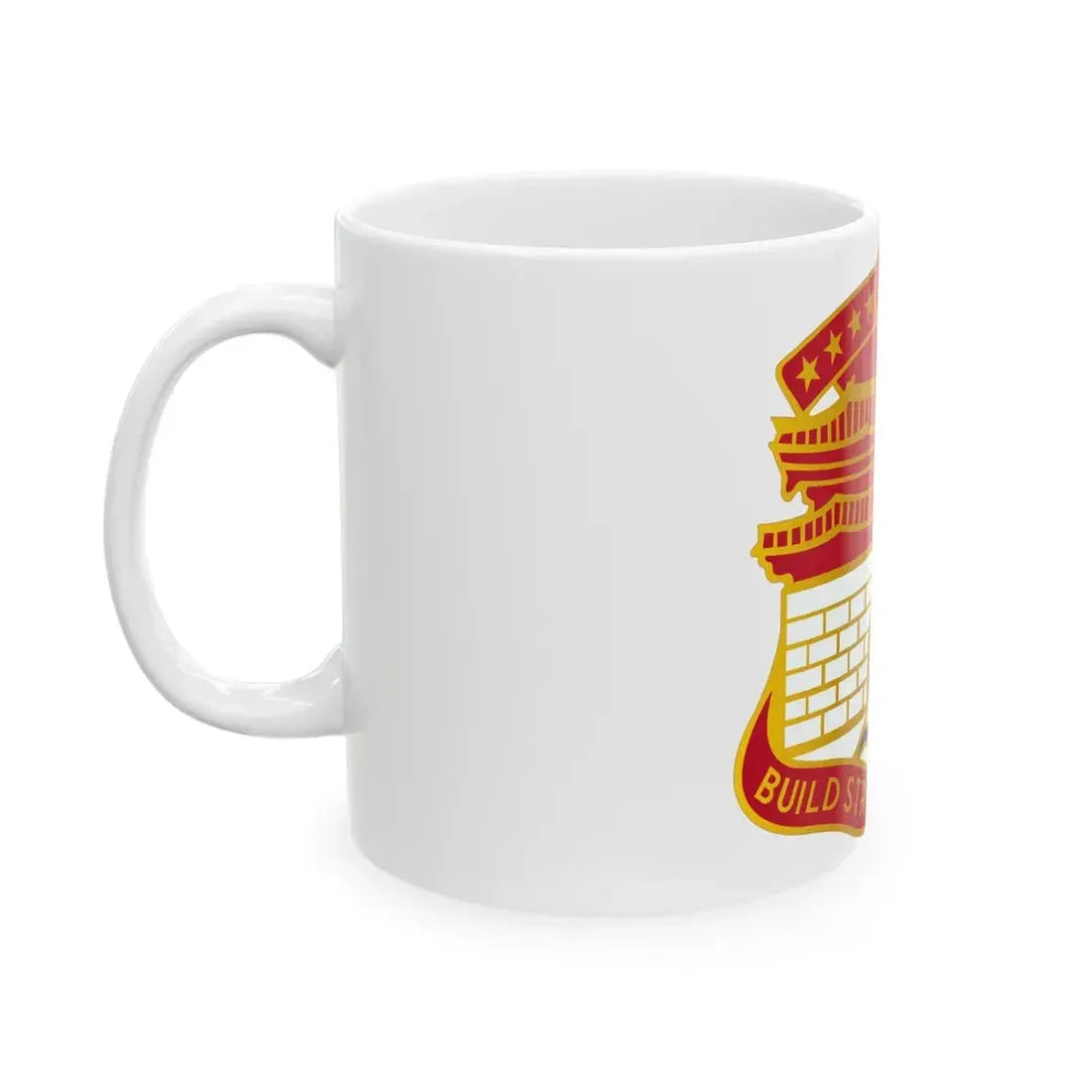 24 Engineer Group (U.S. Army) White Coffee Mug - Go Mug Yourself