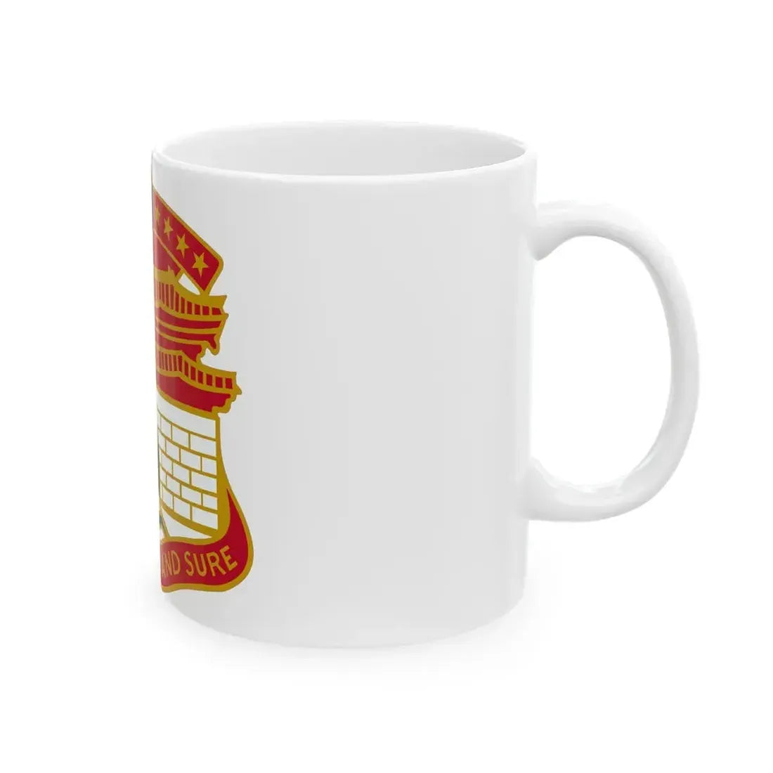24 Engineer Group (U.S. Army) White Coffee Mug - Go Mug Yourself